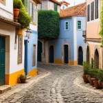 Home 22 내면의 갈등을 해결하는 실질적인 방법 - **Prompt:** "A young adult stands at a metaphorical crossroads on a winding cobblestone path in a se...